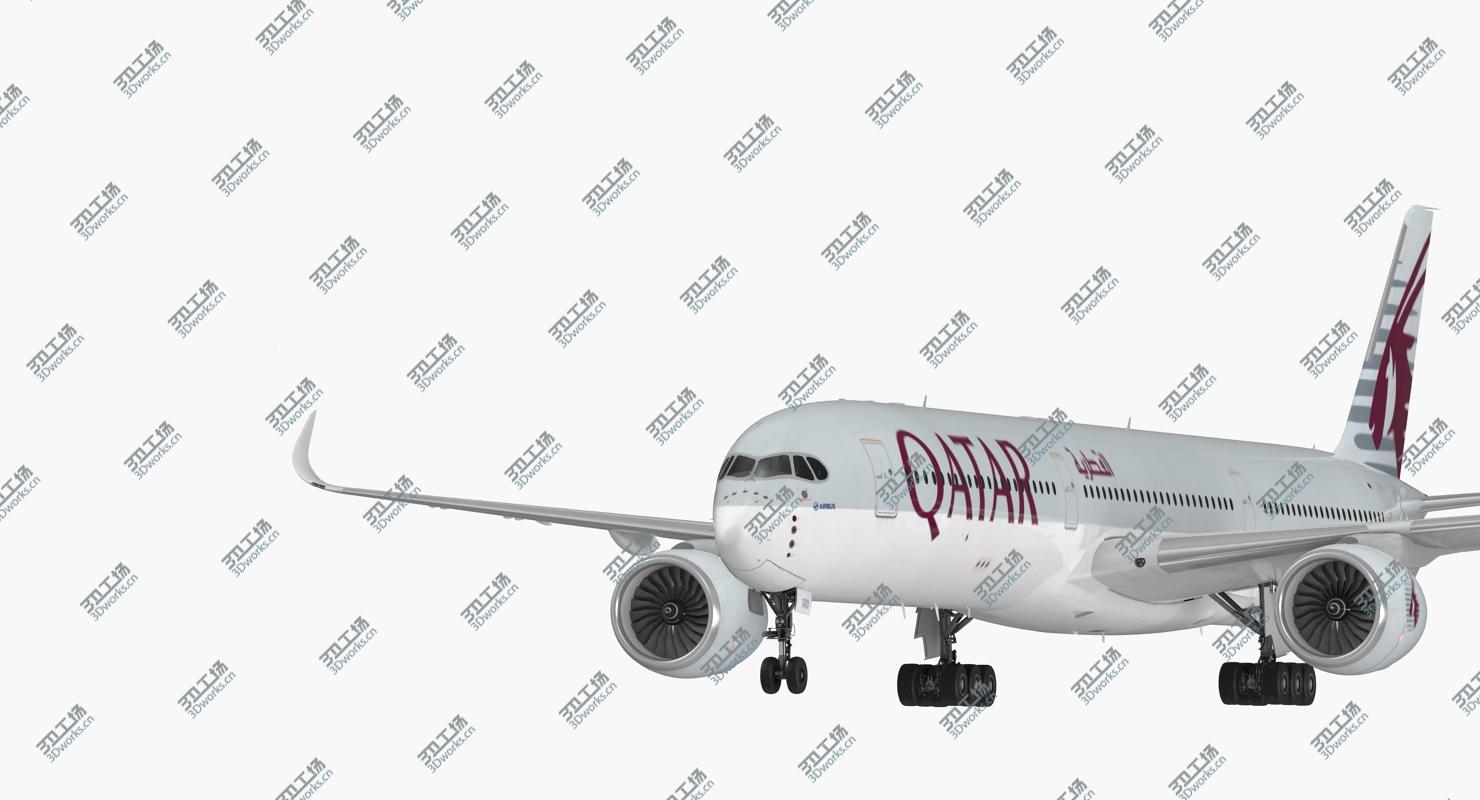 images/goods_img/202105072/3D Airbus A350-1000 Qatar Rigged model/4.jpg
